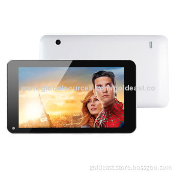 7inch Tablet PC,HD Screen 1024*600,G+P CAPACITIVE Touch Screen,MTK8127,quad-core 1.3GHZ,512MB DDR